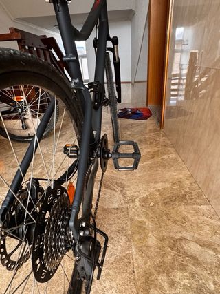 Bicicleta Negra Como Nueva