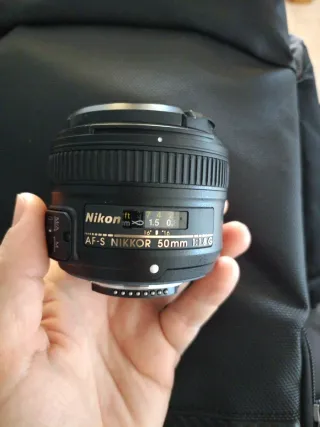 Objetivo Nikon AF-S NIKKOR 50mm 1:1.8G