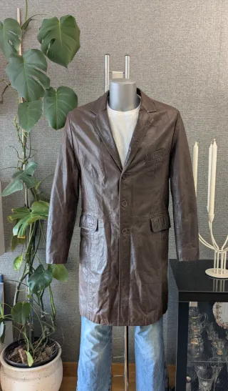 Chaqueta de piel Zara hombre