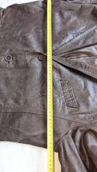 Chaqueta de piel Zara hombre