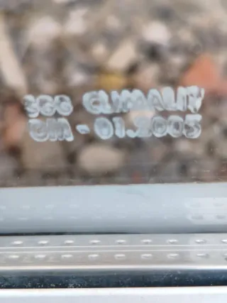 2 ventanas aluminio cristal climalit