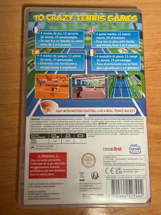 Nintendo Switch Instant Sports Tennis