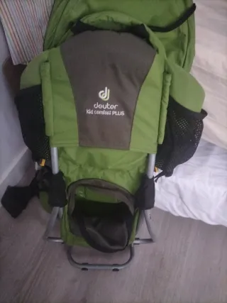 Mochila deuter porta bebe niños