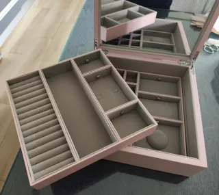 Joyero Pandora Madera Rosa