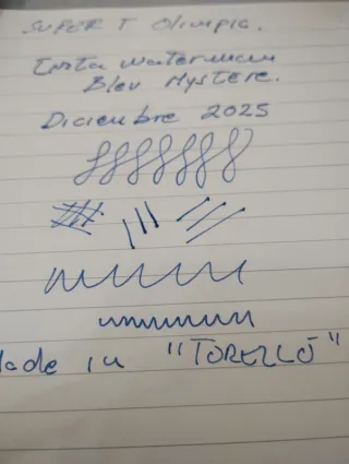 Pluma estilográfica Super T Olimpia - Revisada