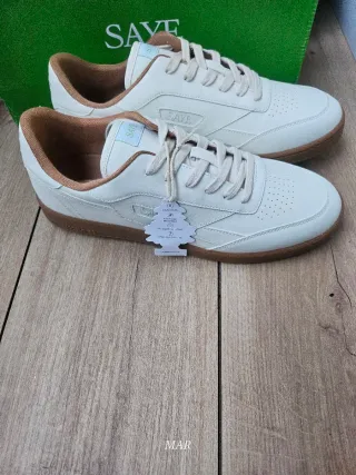 Zapatillas Saye Blancas y Marrones