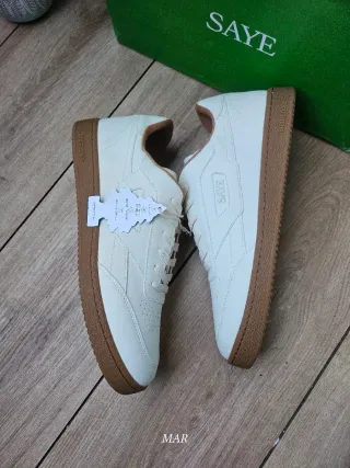 Zapatillas Saye Blancas y Marrones