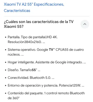 Xiaomi TV  smartv  LED 55 2025