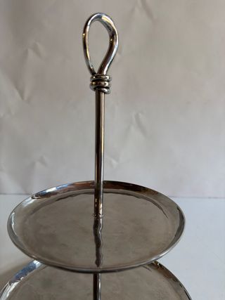 Frutero de 2 pisos metálico