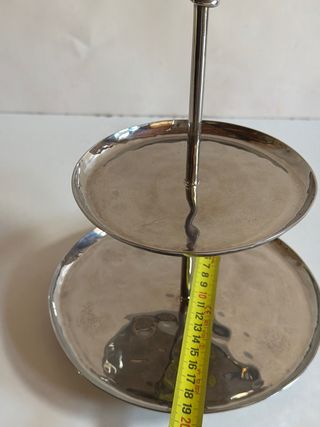 Frutero de 2 pisos metálico