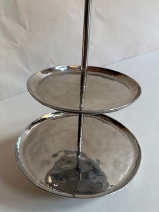 Frutero de 2 pisos metálico