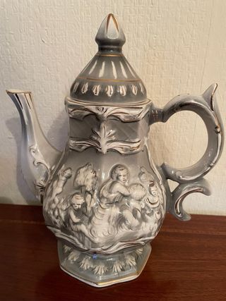 Juego de café Alcobaca cerámica portuguesa