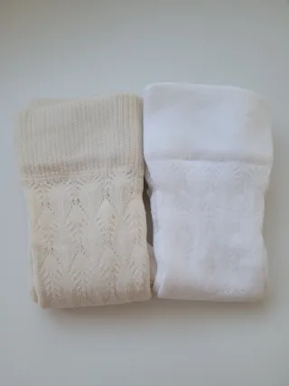 Calcetines Fallera Encaje beige