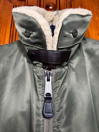 Chaqueta Schott Talla M Verde Oliva