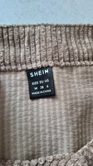 Falda pana marrón Talla M