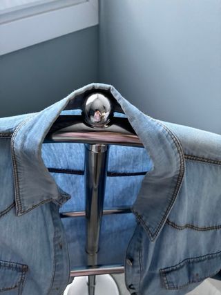 Camisa vaquera mujer azul