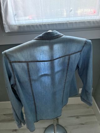 Camisa vaquera mujer azul