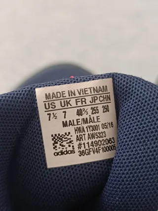 Zapatillas Adidas Cloudfoam Race Azul/Rojo