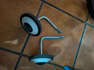 Bicicleta infantil Btwin con ruedines