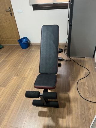 Bicicleta Spinning + Banco Mancuernas