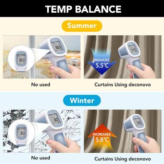 Cortinas Beige Aislantes Térmicas