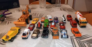 Lote coches de metal