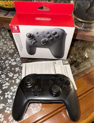 Mando Pro Nintendo Switch Negro