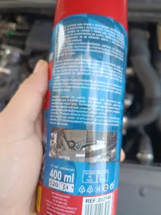 Limpiador Compartimento Motor ENR 400ml