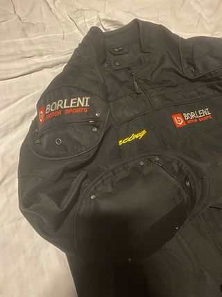 Chaqueta Moto Borleni Racing XL Protecciones