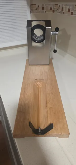 Jamonero Masterpro Madera y Acero Inox