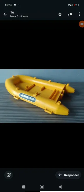 Playmobil Barcos Inflables Amarillos