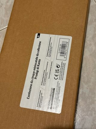 Set 5 Miniscatole Pokémon Prodigi di Kanto ITA