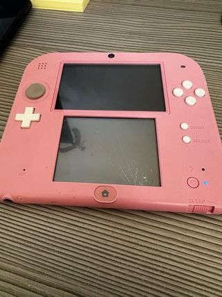 Nintendo 2DS Rosa ROTA