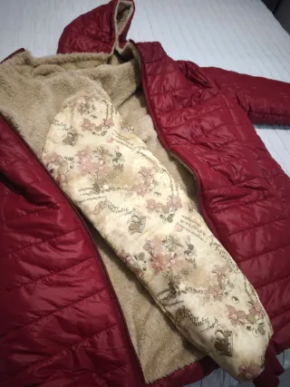 Chaquetón acolchado  M nuevo  (Ver descripción)