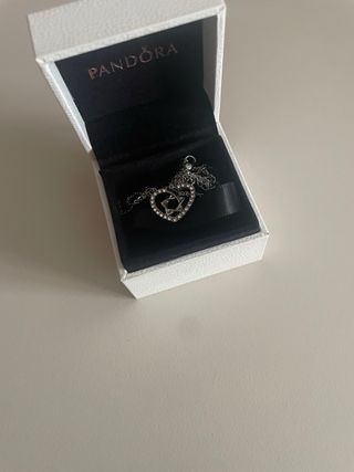 Collana Pandora Cuore Argento