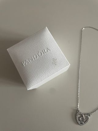 Collana Pandora Cuore Argento
