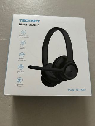 Auriculares Tecknet Inalámbricos Negros