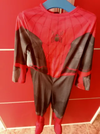 Disfraz Spiderman infantil talla 5/6 años