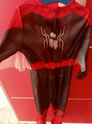 Disfraz Spiderman infantil talla 5/6 años