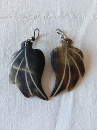 Parure Artigianale - Collana e Orecchini Foglia