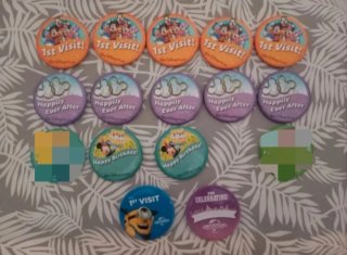 Chapas Disney y Universal