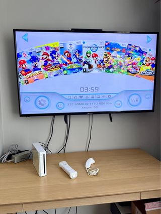 Nintendo Wii 128GB Blanca con juegos