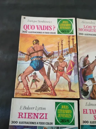 LOTE 4 JOYAS LITERARIAS JUVENILES 14-94-96-111