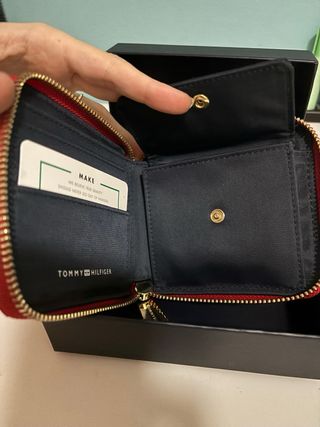 Monedero Tommy Hilfiger Rojo