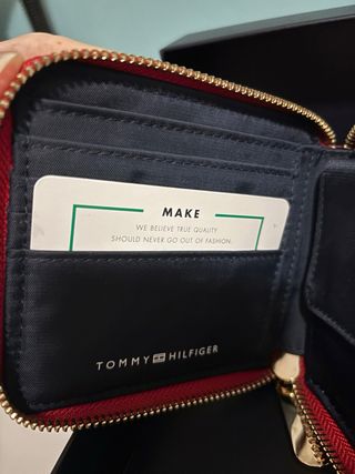 Monedero Tommy Hilfiger Rojo