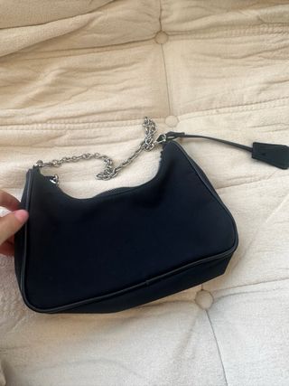 Bolso Prada Negro Cadena