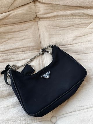 Bolso Prada Negro Cadena