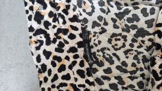 Blusa Stradivarius  Leopardo Talla L Animal Print