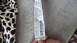 Blusa Stradivarius  Leopardo Talla L Animal Print