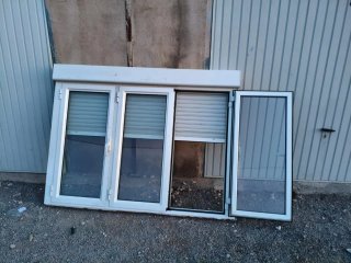 2 ventanas aluminio abatible RPT
